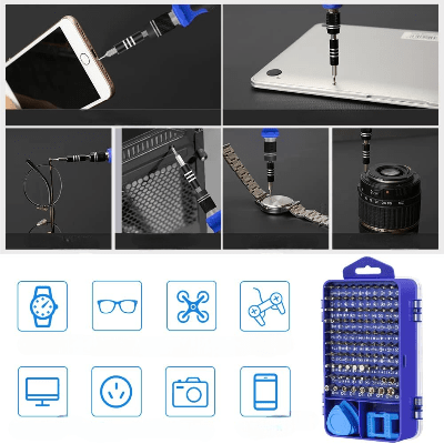 Boite à Outils - ToolFix™ - Bleu - Outils du Bricoleur