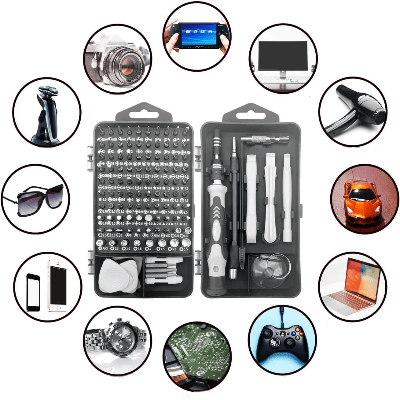 Boite à Outils - ToolFix™ - Gris - Outils du Bricoleur