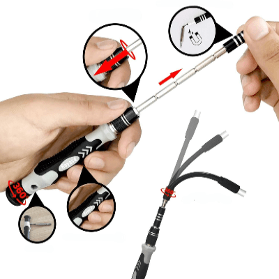Boite à Outils - ToolFix™ - Gris - Outils du Bricoleur