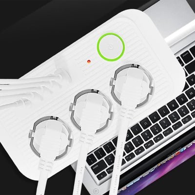Multiprise USB - PowerFlex™ - F09 Blanc - Outils du Bricoleur