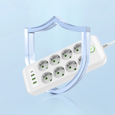 Multiprise USB - PowerFlex™ - F20U Blanc - Outils du Bricoleur