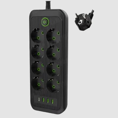 Multiprise USB - PowerFlex™ - F20U Noir - Outils du Bricoleur