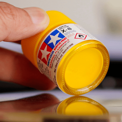 Peinture Acrylique - AquaGlossPaint™ - Jaune - Outils du Bricoleur