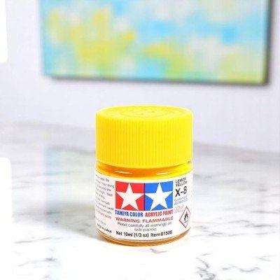Peinture Acrylique - AquaGlossPaint™ - Jaune - Outils du Bricoleur
