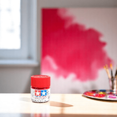 Peinture Acrylique - AquaGlossPaint™ - Rouge - Outils du Bricoleur