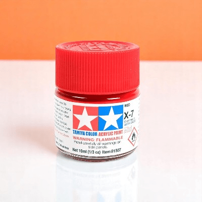 Peinture Acrylique - AquaGlossPaint™ - Rouge - Outils du Bricoleur